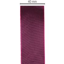Product Taft Ribbon for Gift Wrapping 40mm Burgundy 50m