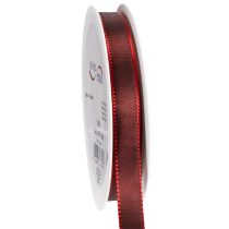 Product Decorative Burgundy Taffeta Ribbon 15mm x 50m for Crafting and Gift Wrapping