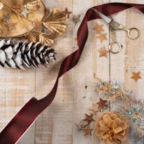 Product Glossy Taffeta Gift Ribbon 25mm x 50m for Festive Decorations