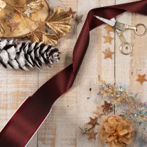 Product Red Taffeta Ribbon 40mm x 50m for Decoration and Crafts
