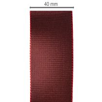 Product Red Taffeta Ribbon 40mm x 50m for Decoration and Crafts
