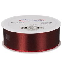 Product Red Taffeta Ribbon 40mm x 50m for Decoration and Crafts