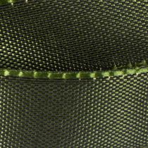 Product Green Moss Satin Ribbon with Woven Edge 15mm x 50m - 100% Polyester for Crafting, Decorating & Gift Wrapping