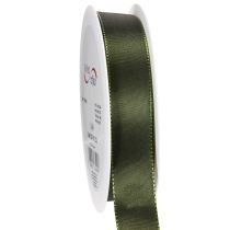 Product Shiny Green Taffeta Ribbon 25mm x 50m for Gift and Home Decoration