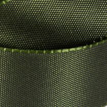 Product Shiny Green Taffeta Ribbon 25mm x 50m for Gift and Home Decoration