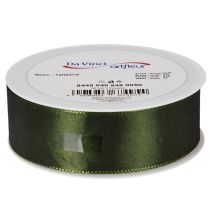 Product Satin Ribbon for Gift Wrapping Moss Green Taft 40mm x 5m