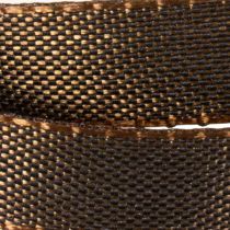 Product Decorative Polyester Tafetta Ribbon 10mm x 50m Chocolate Brown for Crafting and Gift Wrapping