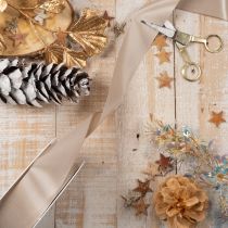 Product Decorative taffeta ribbon on a roll, bow ribbon, 40mm wide, 50m.