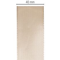 Product Decorative taffeta ribbon on a roll, bow ribbon, 40mm wide, 50m.