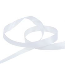 Product Decoration ribbon white 8mm 50m