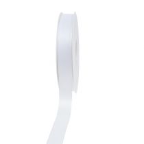 Product Decorative ribbon white 15mm 50m