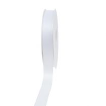 Product Decoration ribbon white 15mm 50m