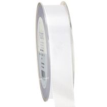 Product Decorative ribbon white 25mm 50m