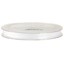 Product Decorative ribbon white 8mm 50m
