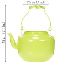 Product Decorative teapot as a flower vase, nostalgic retro style