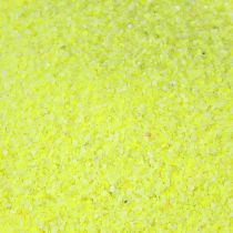 Product Decorative sand yellow neon colored sand 0.5mm sand neon yellow 1kg