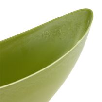 Decorative bowl light green 55.5cm x 14cm H17.5cm, 1p