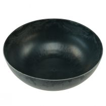 Product Decorative bowl plastic arrangement base anthracite Ø20cm