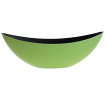 Product Decorative bowl oval plant boat green 38.5x12.5x13cm