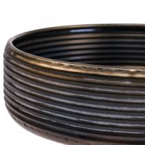 Decorative bowl large bowl metal antique look 30/38/46cm set of 3