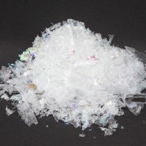 Product Decorative Snow Fine Snow White Snowflakes Iridescent 2.5L×4St