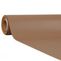 Faux leather brown decorative fabric leather table runner 33cm×1.35m