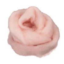 Product Decorative wool pink 2m felted wool for crafts &amp; floristry