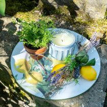 Deco Branch Mediterranean Deco Lemons Artificial 30cm