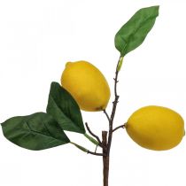 Product Deco Branch Mediterranean Deco Lemons Artificial 30cm