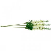 Product Delphinium White Artificial Delphinium Silk Flowers Artificial Flowers 3pcs