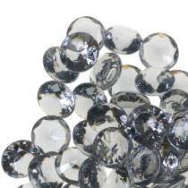Decorative Stones Diamonds Acrylic Gray Ø1.2cm 175g