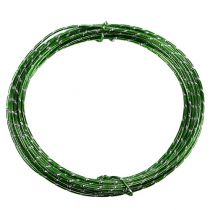 Diamond aluminum wire apple green 2mm 10m