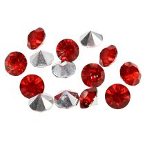 Diamonds Acrylic 8mm Red 50g