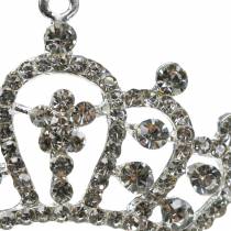 Product Christmas Tree Decoration Diamond Crown 6cm