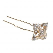 Diamond Needle Wedding Decoration Gold 7cm 9pcs