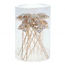 Product Diamond Needle Wedding Decoration Gold 7cm 9 Pcs