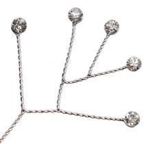 Product Diamond strand clear shiny 10cm 12 pcs