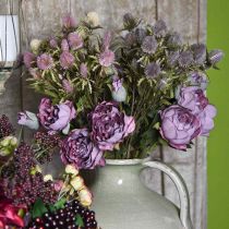 Product Thistle Artificial Stalk Flower Pink 10 Flower Heads 68cm 3pcs