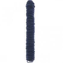 Product Wick thread felt cord, felt cord, wool cord blue 55m