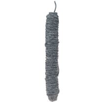 Product Wick thread felt cord, felt cord, wool cord mottled blue 55m