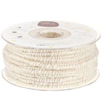 Product Wick thread glamor white / gold with wire 33m