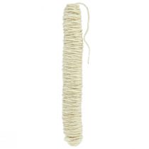 Product Wick thread wool cord wool thread felt cord cream L55m