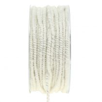 Product Wick thread Glamor white/silver with wire 33m