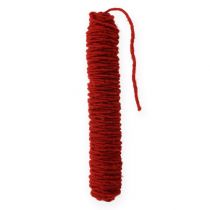 Wick thread dark red 55m