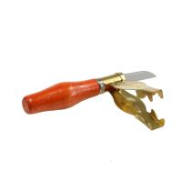 Rose thorn remover with knife