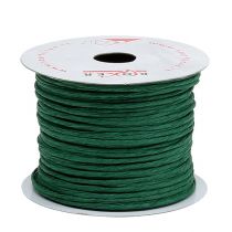 Wire wrapped 50m green