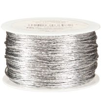 Product Wire wrapped in silver Ø2mm 100m