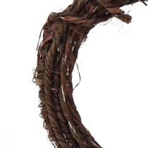 Product Wire Rustic Dark Brown Jewelry Wire Rustic 3-5mm 3m