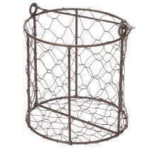 Product Wire basket set ideal for use in decoration or in the garden, 25cm, 1 set