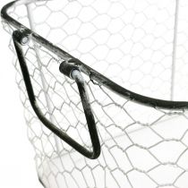 Product Wire basket, planter, planter L43.5 / 39.5 / 35cm, set of 3